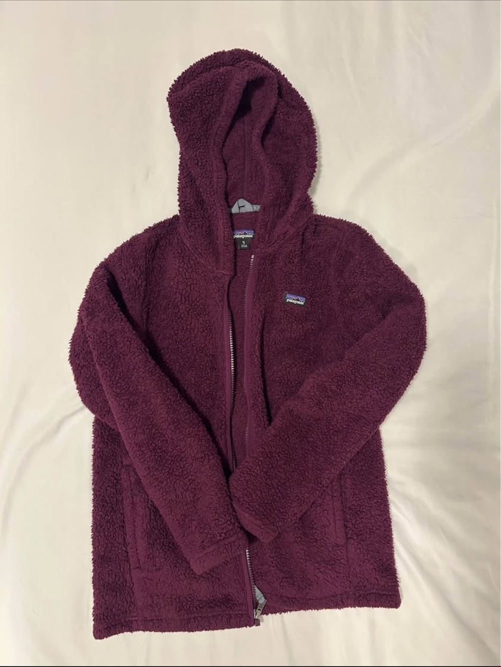 Patagonia Girls Los Gatos Hooded Fleece Jacket XL